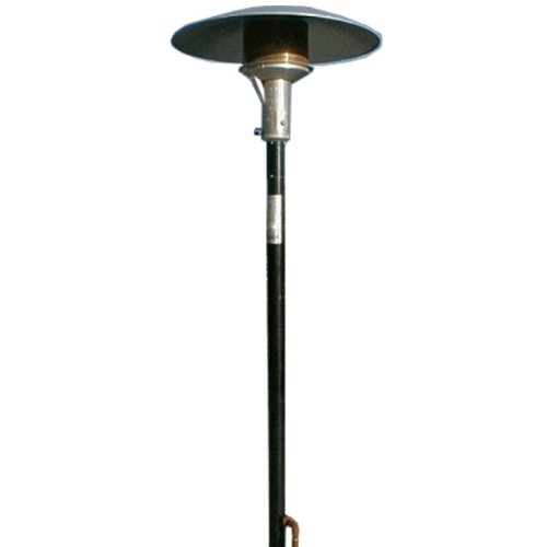 Sunglo 24-Volt Natural Gas Permanent Patio Heater - Black