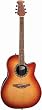 Applause AE128-HB Super Shallow Acoustic-Electric Guitar, Honey Burst