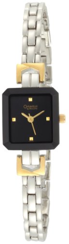 Bulova Watches:Caravelle by Bulova Women's 45L117 Black Dial Bracelet Watch Images