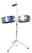 31oooFq7fNL. SL75  HB 14x15 Chrome Steel Timbales Set Complete with Stand and Cowbell