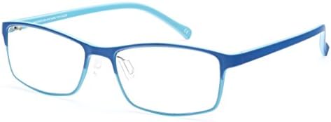 Cagalli Fashion Designer Eyeglasses Frame Clear Lens Rxable Glasses (Blue M1016)