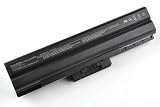 ATC 11.1v, 9 Cells, 7800mAh/85Wh, New High Capacity Battery for Sony Vaio VGN-CS,VGN-CS19,VGN-CS2,VGN-CS23,VGN-CS260,VGN-CS290,VGN-CS3,VGN-CS36,VGN-CS39,VGN-CS60,VGN-CS90,VGN-FW,VGN-FW20,VGN-FW30,VGN-FW40,VGN-FW80,VGN-FW90 Series Laptop Batteries Pack, Compatible with Sony VGP-BPL13,VGP-BPS13,VGP-BPS13/B,VGP-BSP13/S,VGP-BPS13A/B,VGP-BPS13A/S,VGP-BPS13B/B,VGP-BPS13/Q,VGP-BPS13A/Q,VGP-BPS13B/Q Brand New