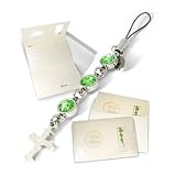 3RX Greeting Card Set with Peridot Mobile Phone Case MP3 Player Charm with Original Swarovski Crystals