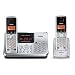 Cordless Digital Answering System with Dual Keypad & Speakerphone with extra handset