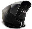 Vcan 210 Black Dual Shield Flip Up Modular DOT Approved Motorcycle Helmet