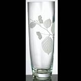 Tapered Etched Vase 11 3/4 High - 146-312-22