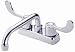 Tools & Hardware : Danze D100353 Melrose Double-Handle Laundry Faucet with Wristblade Handles and Hose Thread Spout, Chrome