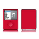 Solid State Red Design Protective Decal Skin Sticker for Apple iPod nano 3G (3rd Generation) 4GB/ 8GB Player