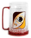 Washington Redskins NFL Crystal Freezer Mug