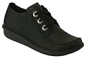 Clarks Funny Dream - Black Leather - Size 6