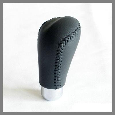 OBX Gray Leather Sports Shift Knob