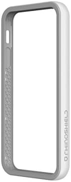 iPhone 5 / iPhone 5s Case [White] RhinoShield CrashGuard Bumper [11 Ft Drop Tested] No Bulk [EggDrop Technology] Thin Lightweight Protection [Includes Back Transparent Skin] Also fits iPhone SE