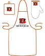 Cincinnati Bengals Grilling Apron Set - Football Sports Merchandise