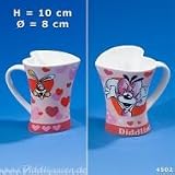 Eigenschaften Depesche Vertriebs GmbH & Co. / Diddlina Tasse in Herzform NEU