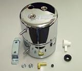 Speed 9971 Vacuum Brake Canister Reservoir Chrome