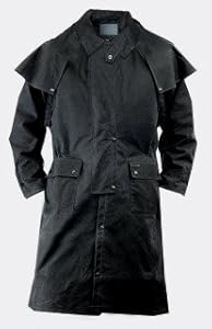Outback Trading Co Men's Co. Long Oilskin Duster Black Small