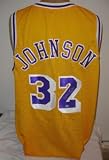 Magic Johnson Signed Lakers Jersey