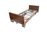 Drive Medical Ultra Light Plus Full-Electric Low Bed, Brown, 36