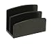 Markings by C.R. Gibson  Black Bonded Leather Letter Sorter (MLLH-8268)