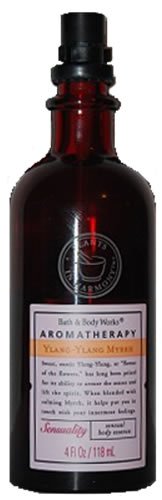Bath & Body Works Aromatherapy Ylang-Ylang Myrrh Sensual Body Essence 4 fl oz
