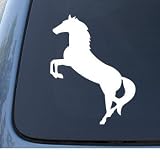 HORSE #5 - Car, Truck, Notebook, Vinyl Decal Sticker #1275 | Vinyl Color: White