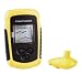 Wireless Portable Fish Finder with Round Sonar Sensor LCD display with LED back-lighting