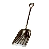 Suncast SG1600 14-Inch Snow Shovel Scoop With No Stick Graphite Blade And Smooth Resin Handle