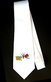 Party Decoration Necktie with bowling, insect, fly, ball