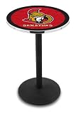 42" Ottawa Senators Bar Height Pub Table - Round Base