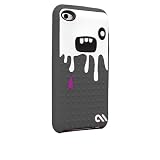 Case-Mate iPod touch 4th Generation ��p CREATURES: Monsta Case, Grey / White �N���[�`���[�Y �����X�^ �V���R�� �P�[�X, �O���[ / �z���C�g CM015635 �摜