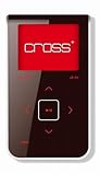 Cross Motion Tragbarer MP3-Player 20 GB mit FM-Tuner (mit USB-Host Funktion, Voice-Recorder, Aufnahmefunktion, E-Book Funktion) schwarz / weiss