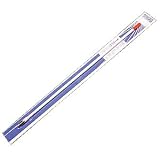 42 Full-Spectrum Multi-Band Replacement Antenna - White w  Black Cap FSMS3 by Pana-Pacific