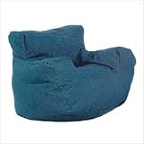 Club Bean Bag Chair Color: Black Passion Suede
