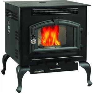 US Stove Multifuel Corn/Pellet Stove with Legs - 52,000 BTU, Model# 6041HF