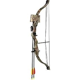 discount Bear Archery Realtree Hardwood Brave 2 Youth Compound Bow Set for sale