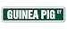 GUINEA PIG -Street Sign- pet food toy small cage signs