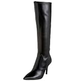 31oq4EJv8bL. SL160  Nine West Womens Brandey Boot,Black Synthetic,6 M
