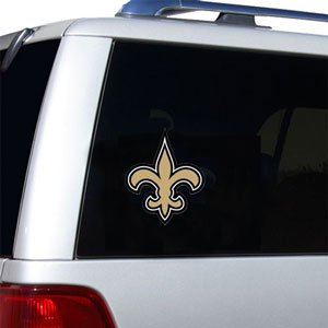 New Orleans Saints Die-Cut Window Film - Large officially licensed placed on surfaces easy