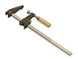 Wood Bar Clamp With Spring - 12 x 2.5 Inch