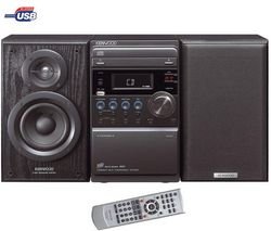 Childrens Toyshop  Electronics : KENWOOD - M-505USB CD/Cassette/MP3/USB Micro System - Black