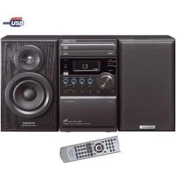 KENWOOD - M-505USB CD/Cassette/MP3/USB Micro System - Black