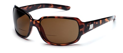 Suncloud Optics Cookie Readers Polarized Sunglasses (Tortoise Frames - Brown Polarized Reader 1.50 Lens)