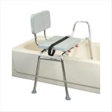 Eagle Health Transfer Bench with Padded Seat and Back 37651 /37653 /37561