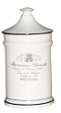 America Retold Chemist Ivory Small Ceramic Bathroom Canister