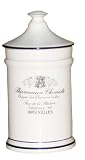 America Retold Chemist Ivory Small Ceramic Bathroom Canister
