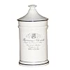 America Retold Chemist Ivory Small Ceramic Bathroom Canister