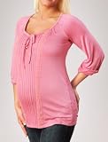 A Pea in the Pod Collection: Sanctuary 3/4 Sleeve Scoop Neck Pleated Maternity T Shirt