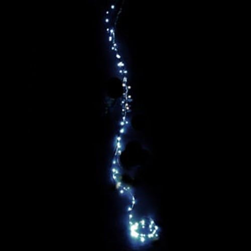Fantasia LED Fairy Lights, Silver Wire, 15 feet, White