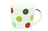 Review Typhoon Europe  / Typhoon Natural Polka Dot Hand-decaled Fine Porcelain Mug - 6 Pack