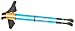Pair of Pace Maker Nordic Hiking Walking Poles Sticks with Bag and Extras - Teal
